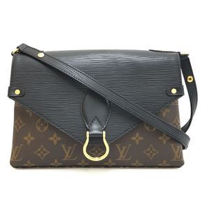 Louis Vuitton Monogram Saint Michael Noir Shoulder Bag Epi Black